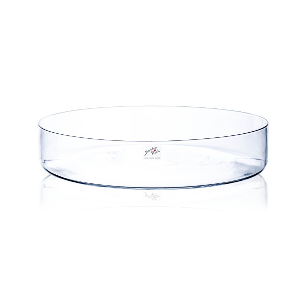 Schale CORA in klar aus Glas