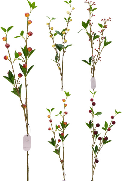 Kunstpflanze OBSTZWEIG aus Polyester
