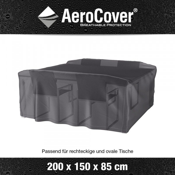 Schutzhülle AeroCover in grau aus Polyester