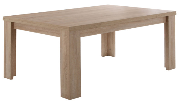 Esstisch MONZI in  Dekor Eiche sägerau aus Holz