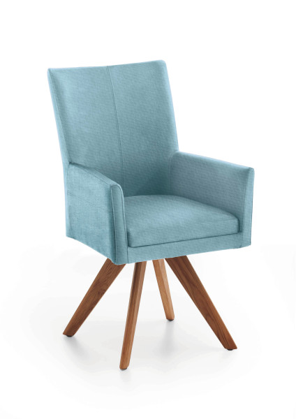 Polsterstuhl COLORADO in  Malea-R eisblau