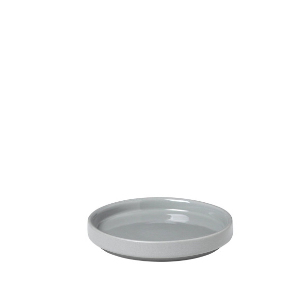 Teller PILAR MIRAGE GREY in grau aus Keramik