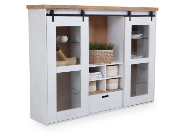 Aufsatz SANSIBAR HALMSTAD in mehrfarbig aus Mango