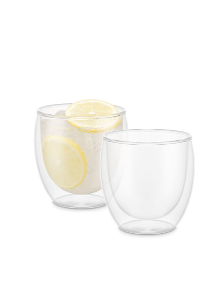 Trinkglas-Set Bodum PAVINA in transparent aus Glas