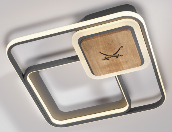 Deckenleuchte SANSIBAR TRONDHEIM in schwarz aus Metall