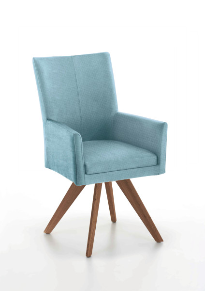 Polsterstuhl COLORADO in  Malea-R eisblau