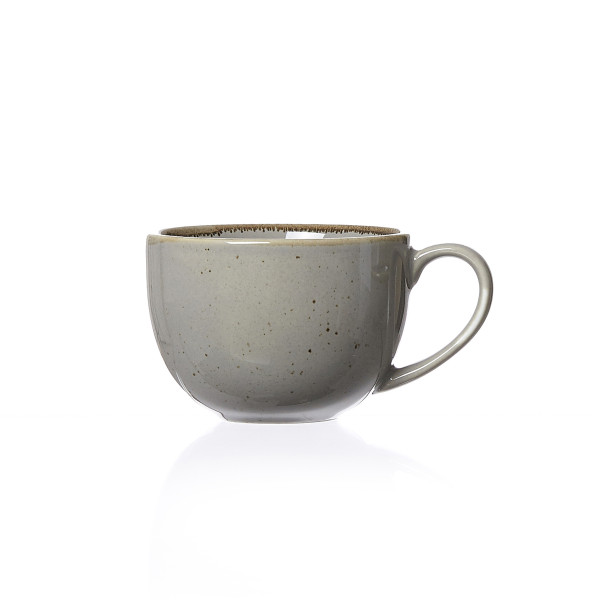 Kaffeeobertasse TASTE in braun aus Steinzeug