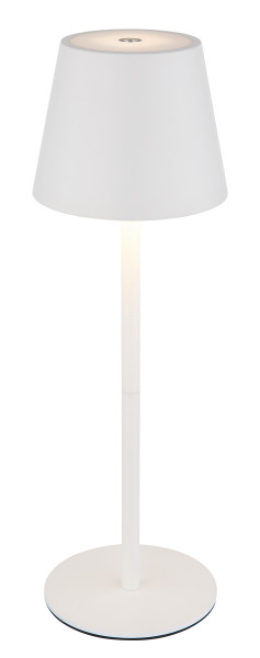 Tischleuchte TILA LED weiss in weiß aus Materialmix