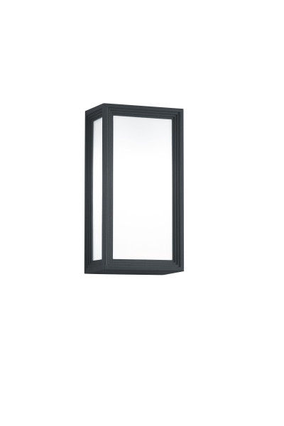 Outdoor-Wandleuchte TIMOK in anthrazit aus Aluminium