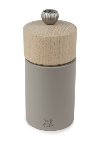 Salzmühle BOREAL in Kieselgrau aus Holz