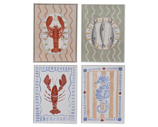 Bild MEERESTIERE in mehrfarbig