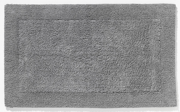 Badematte silber