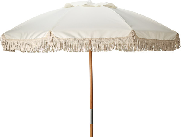 Sonnenschirm ANDORA in creme aus Materialmix