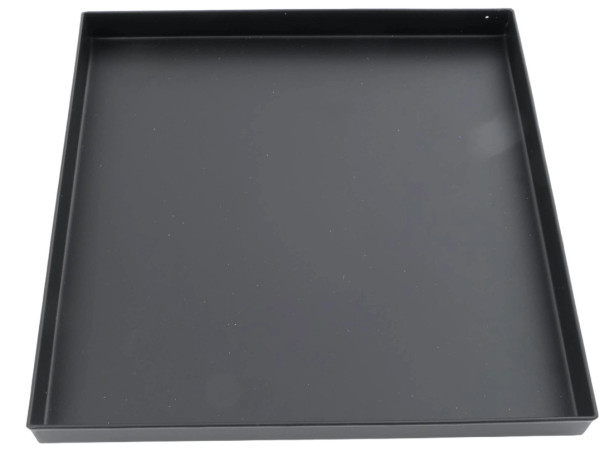 Tablett SIMPLY schwarz in schwarz aus Aluminium