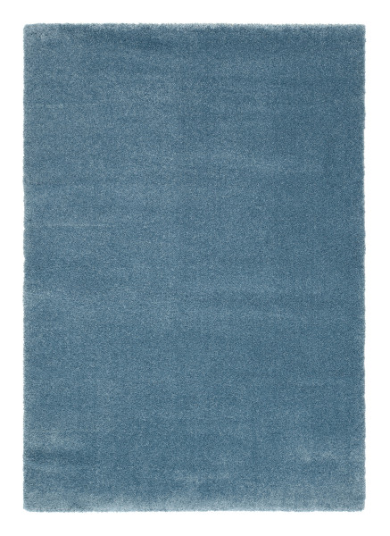 Teppich NEW VILLA MELANGE in blau aus Polypropylen