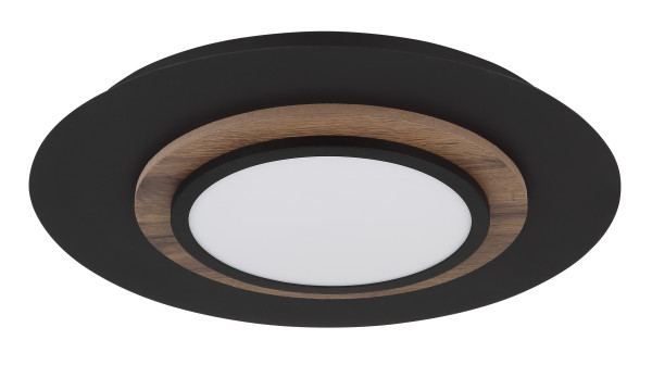 Deckenleuchte KORY in schwarz aus Metall