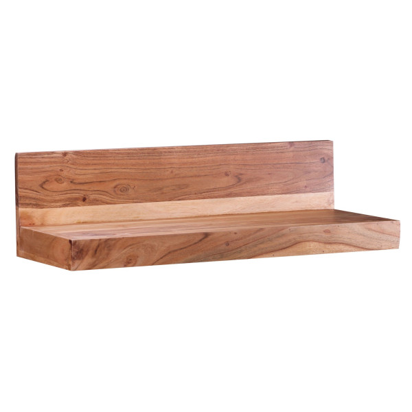 Wandregal MUMBAI in braun aus Holz