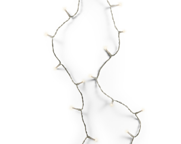 Lichterkette LED TWINKLE in transparent aus Materialmix