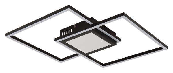 Deckenleuchte SAUNDERS in schwarz aus Metall