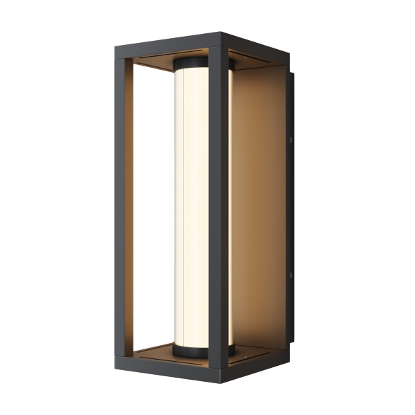 Wandleuchte EXPO in schwarz aus Aluminium