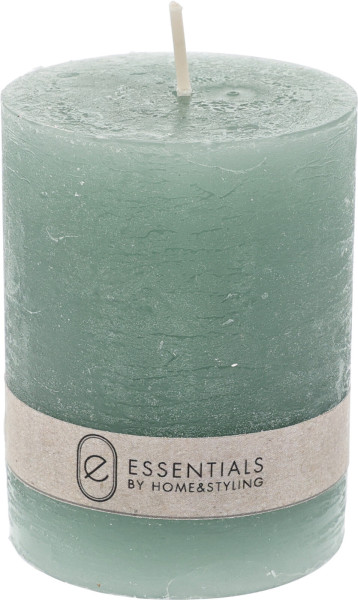 Kerze HARMONY ESSENTIALS grün in grün aus Wachs