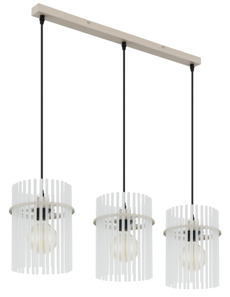 Hängeleuchte GORLEY in sand aus Metall