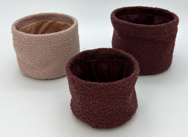 Korb FELT in mehrfarbig aus Polyester