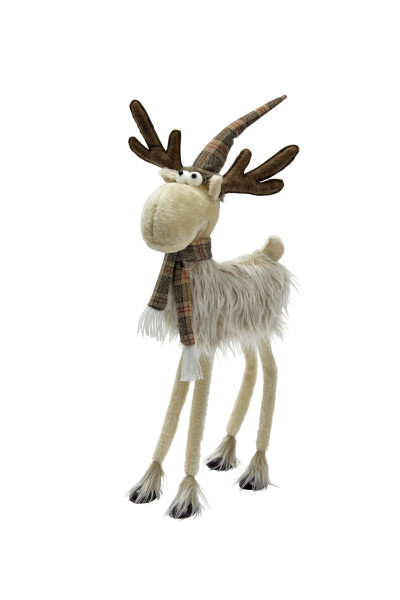 Elch in braun aus Plüsch