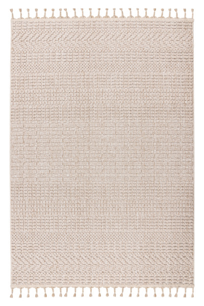 Teppich LUXOR beige in beige aus Polypropylen