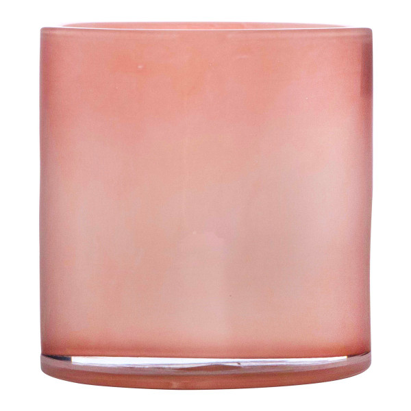Übertopf ASTRA in rose aus Glas