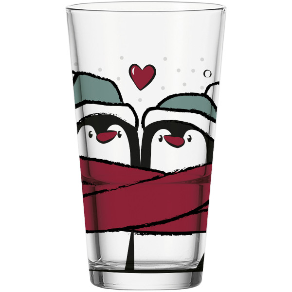 Longdrinkbecher SILENZIO in mehrfarbig aus Glas