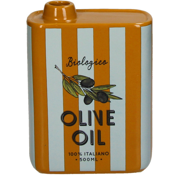 Vase OLIVA OIL in mehrfarbig aus Steingut