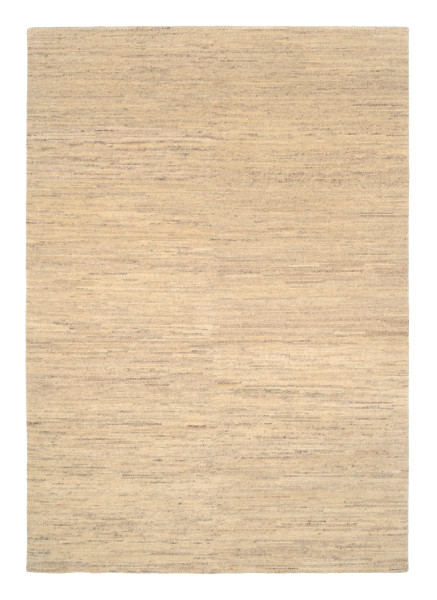 Teppich HIMALI UNI in natur aus Schurwolle