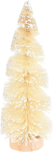 Weihnachtsbaum LED in creme aus SISAL