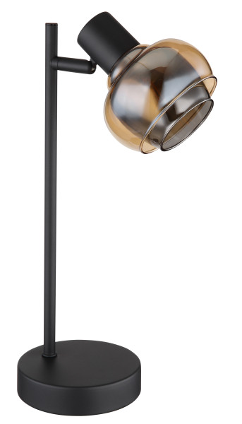 Tischleuchte TOKKI in schwarz aus Metall