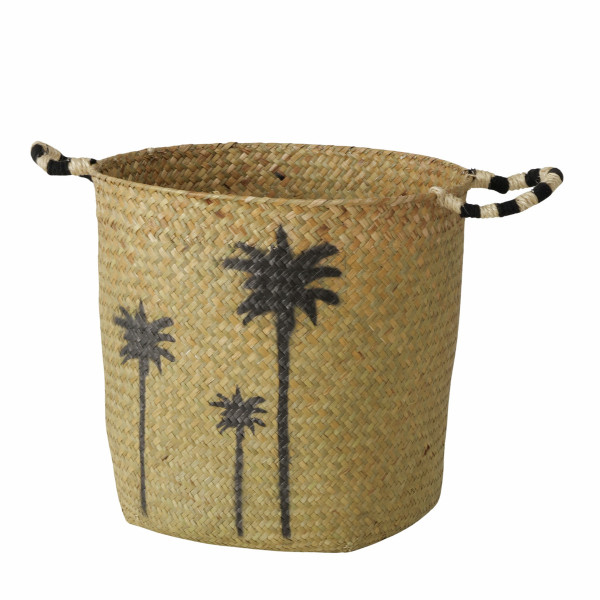 Korb PALMERA in natur aus Seegras