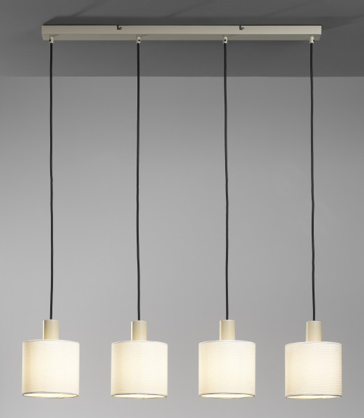 Pendelleuchte SANSIBAR JORDSAND in beige aus Metall