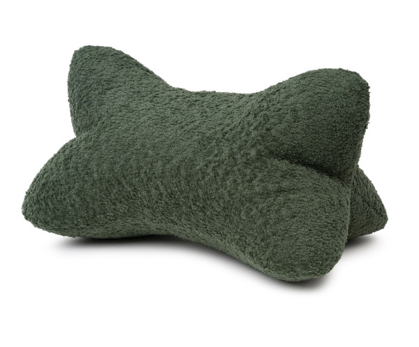 Lesekissen CORALI in grün aus Polyester