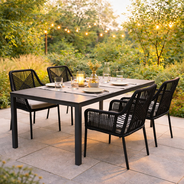 Lounge-Set greemotion VALLETA in anthrazit