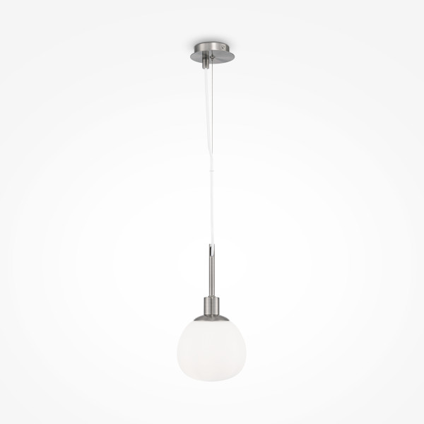 Pendelleuchte ERICH in Nickel aus Metall