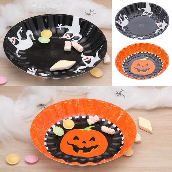 Schale HALLOWEEN in mehrfarbig aus Papier