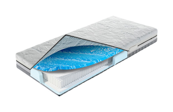 Taschenfederkernmatratze SANSIBAR HAVSTRAND in weiß aus Taschenfederkern