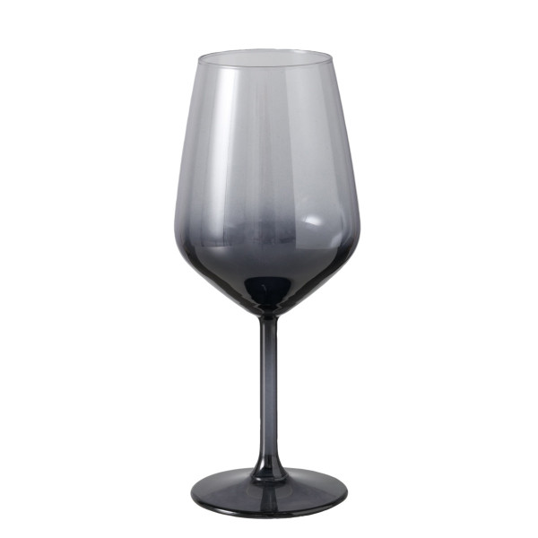 Weinglas MOLUNA in schwarz aus Glas