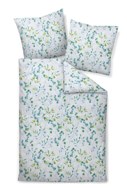 Bettwäsche MOMENTS Mako-Satin aus Baumwolle