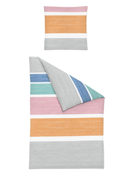 Bettwäsche Seersucker bunt