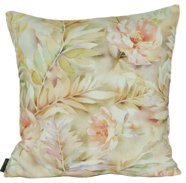 Kissenhülle MARIE in mango aus Baumwolle