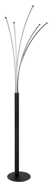 Stehleuchte BIZZY in schwarz aus Metall