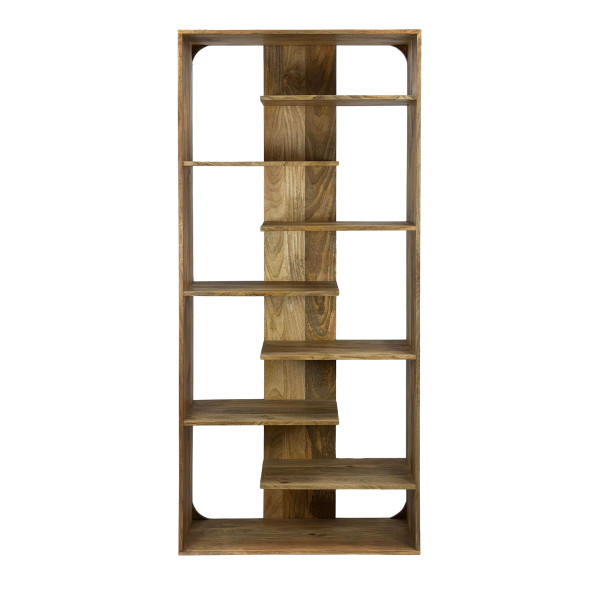 Bücherregal in braun aus Holz