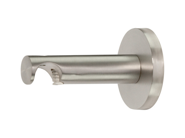Wandträger Edelstahloptik in silberfarben aus Metall