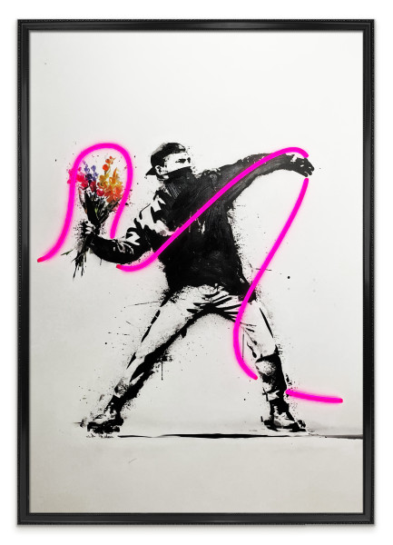 Bild GRAFFITI THROWER in mehrfarbig aus Materialmix